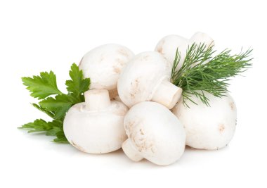 yığın champignon mantar