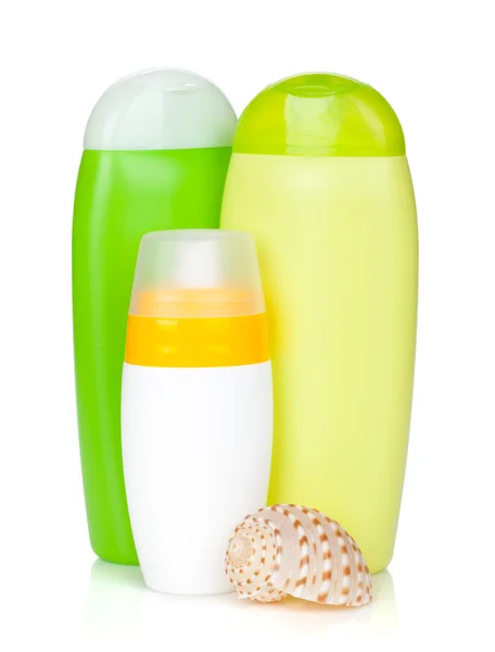 Bath bottles — Stock Photo, Image