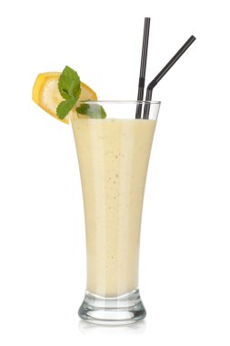 muzlu süt smoothie