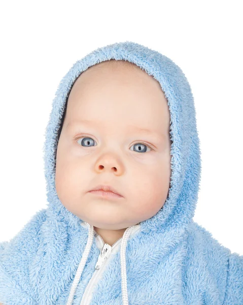 Närbild porträtt av söt baby — Stockfoto