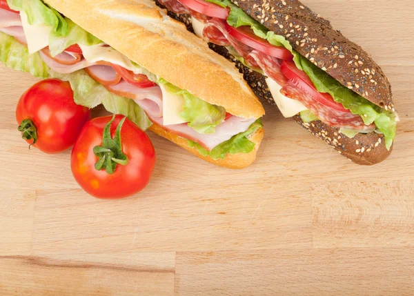 Frische Sandwiches — Stockfoto