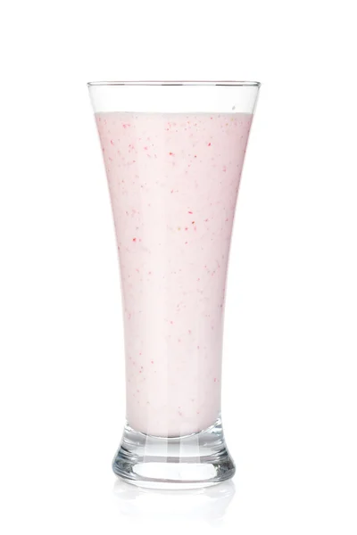 Strawberry milk smoothie cocktail Royalty Free Stock Photos