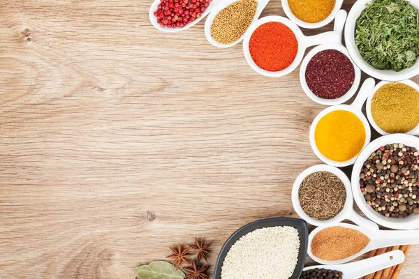 Various spices selection — Stock Photo, Image