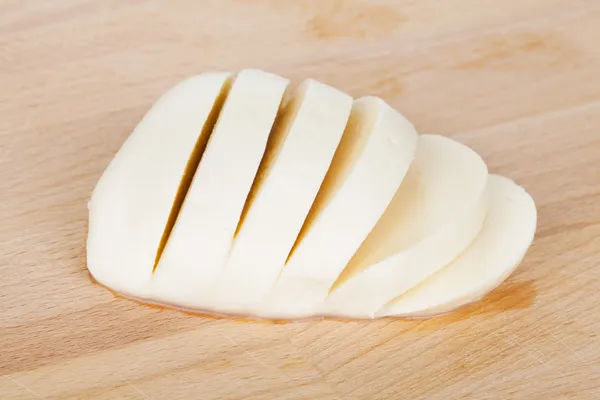 Mozzarella affettata — Foto Stock