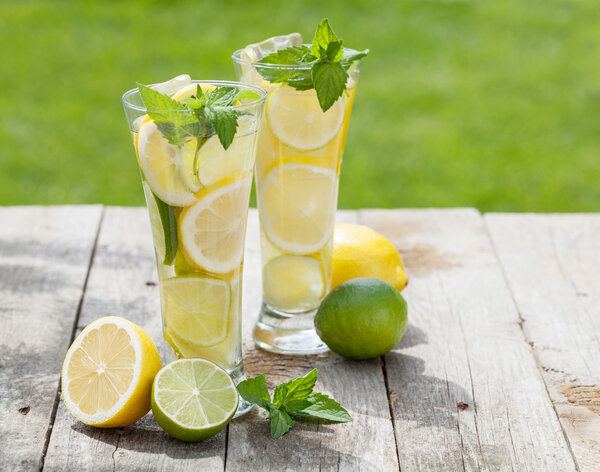 Homemade lemonade