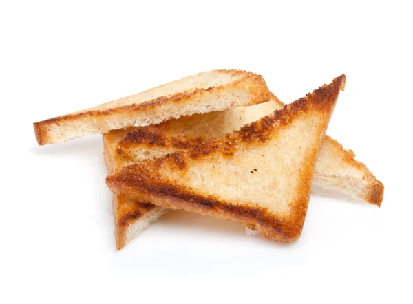 Fette di pane tostato — Foto Stock