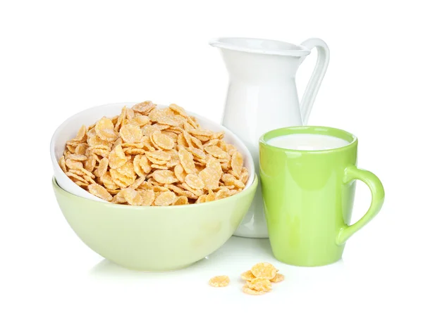 Fresh corn flakes — Stock Photo, Image