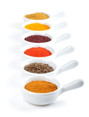 çeşitli baharatlar seçimi