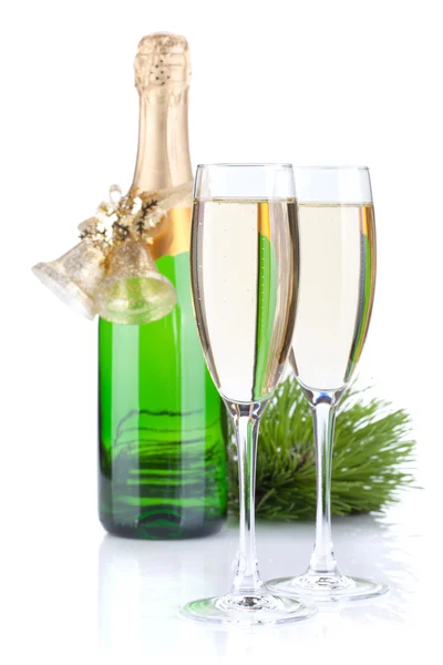 Champagne fles — Stockfoto