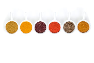 çeşitli baharatlar seçimi