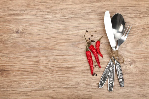 Set of fork, spoon and knife — Stock Image Set of fork, spoon and knife Royalty Free Stock Photos