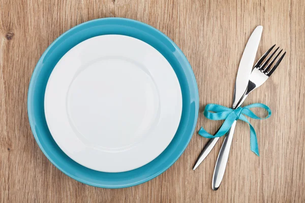 Fork with knife — Stock Photo, Image