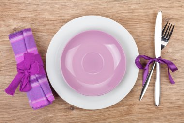 çatal bıçak, Boş levhaları ve peçete