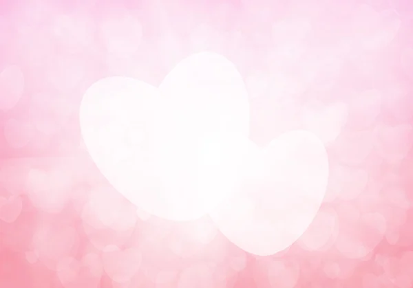 Valentine's day pink hearts background — Stock Photo, Image