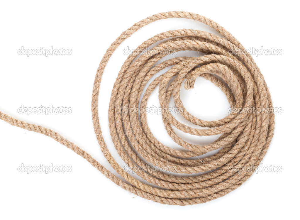 Roll of ship rope — Stock Photo © karandaev #39132139