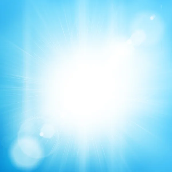 Bright sun light sky — Stock Photo, Image