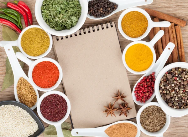 Various spices selection — Stock Photo, Image