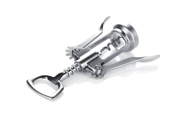 Metal corkscrew — Stock Photo, Image