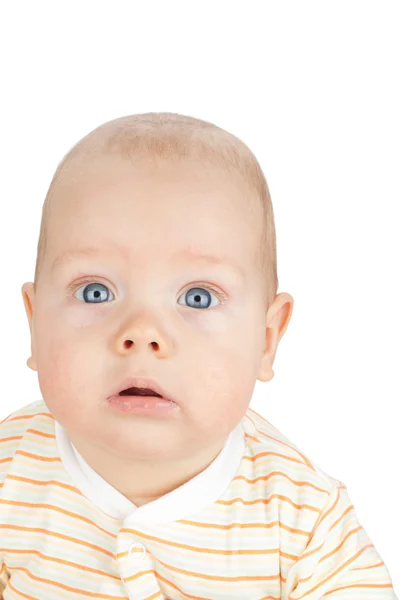 Closeup portrait of cute baby — Stock Photo, Image