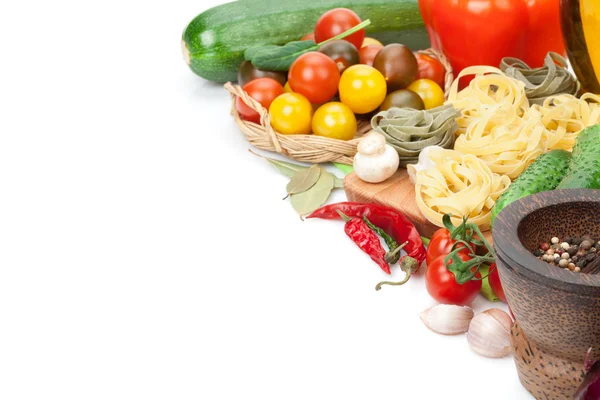 Fresh ingredients for cooking