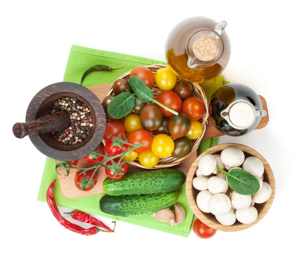 Verse ingrediënten voor het koken — Stockfoto