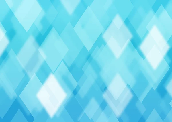 Abstrato losango fundo azul — Fotografia de Stock