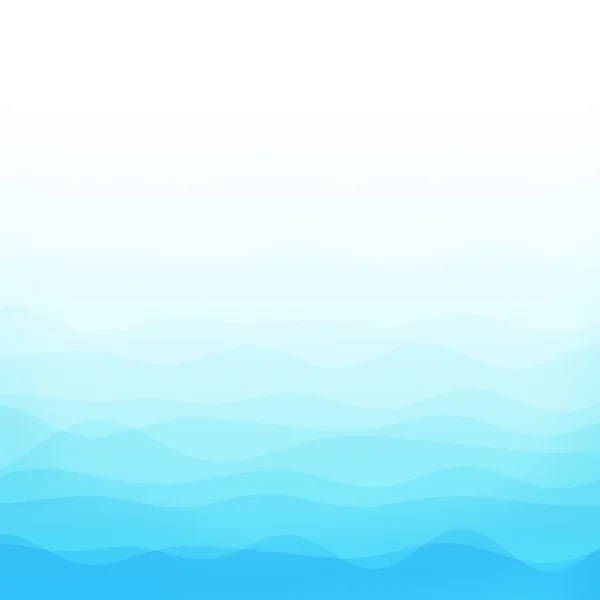 Blue wave bakgrund — Stockfoto