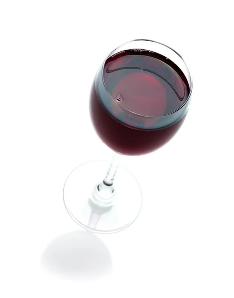 Κόκκινο ποτήρι κρασιού — Φωτογραφία Αρχείου
