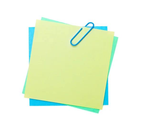 Colorful post-it notes — Stock Photo, Image