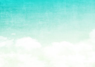 Blue sunny sky