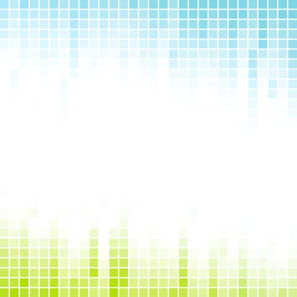 Abstracte pixel mozaïek gradient achtergrond — Stockvector