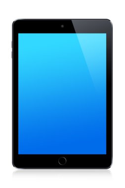 siyah modern tablet