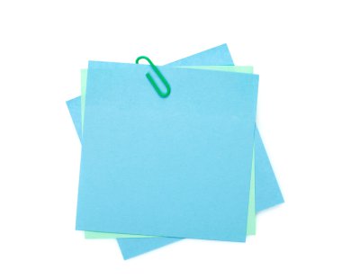 renkli post-it Notlar klip