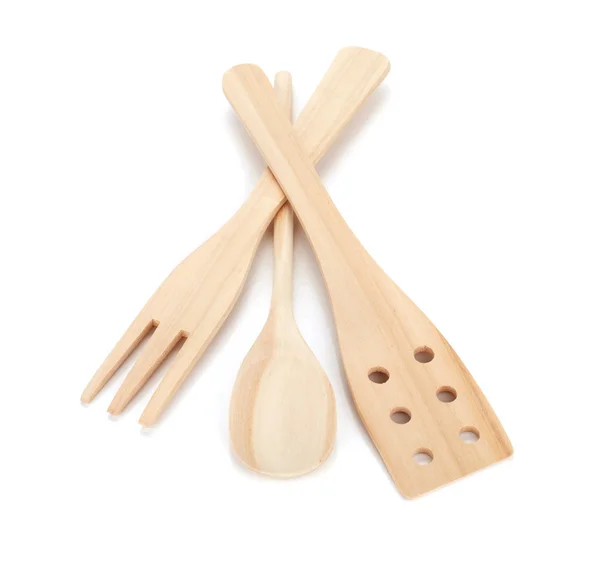 Utensilios de cocina de madera — Foto de Stock