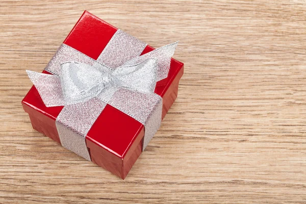 Red gift box — Stock Photo, Image