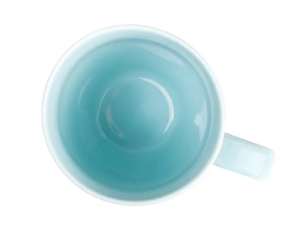 Blauwe koffiekop — Stockfoto