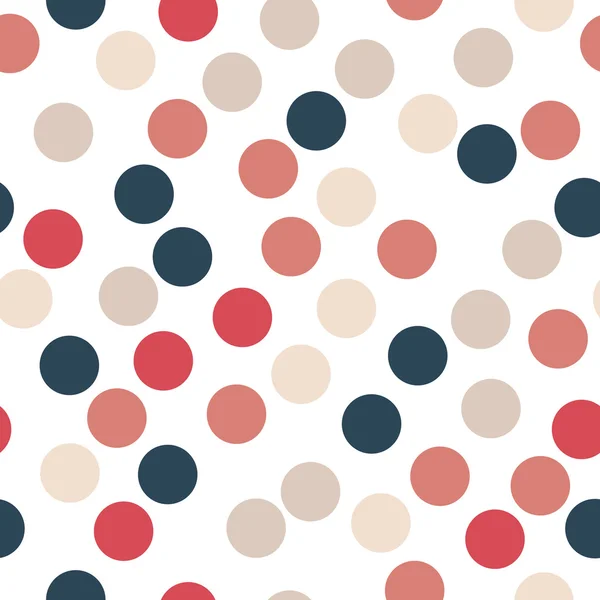 Colorful dot seamless background — Stock Vector