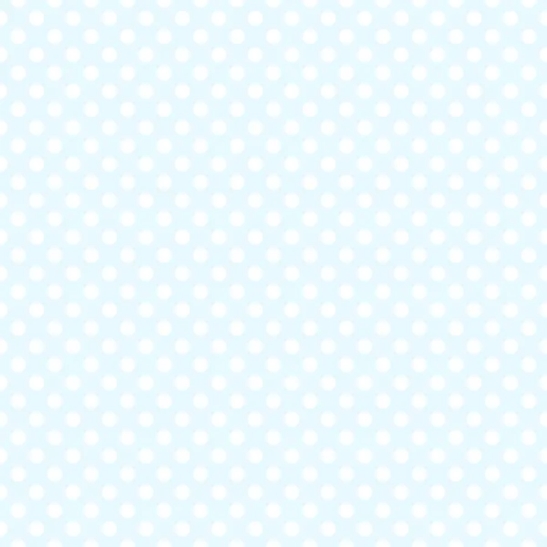 Sem costura azul Polka dot fundo — Vetor de Stock