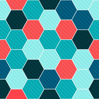 Altıgen seamless modeli