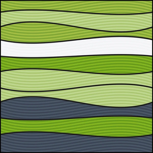 Fond d'onde rayé coloré sans couture — Image vectorielle