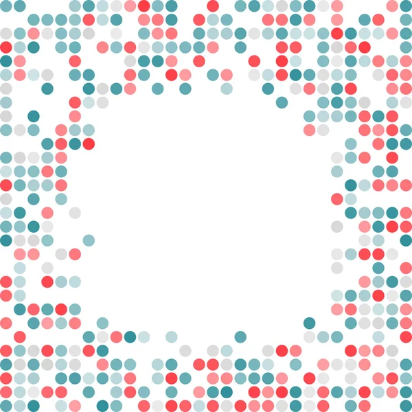 Абстрактный пунктирный красочный фон — стоковый вектор