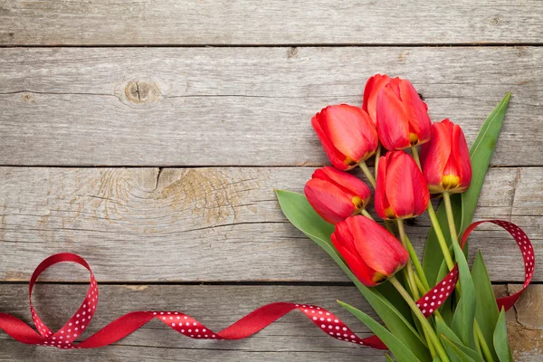 Fresh tulips bouquet — Stock Photo, Image