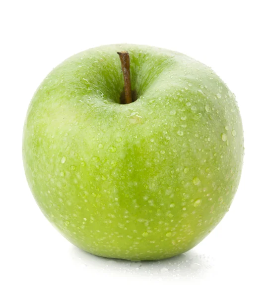 Una manzana verde madura — Foto de Stock