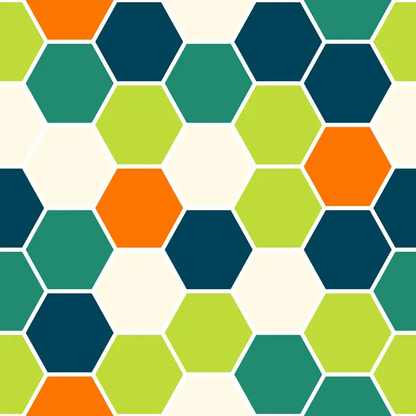 Hexagon pattern — Stock Vector