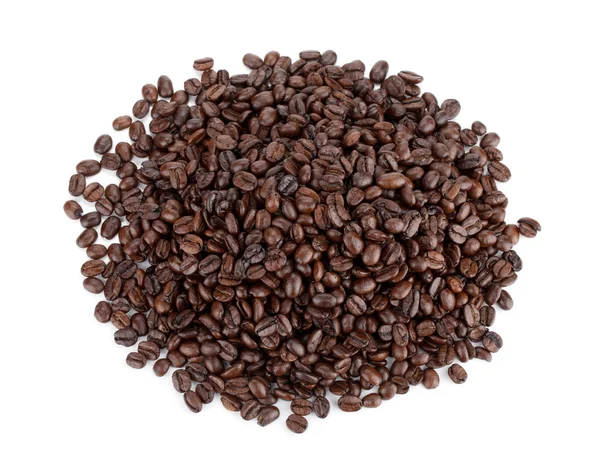 Högen av kaffebönor — Stockfoto