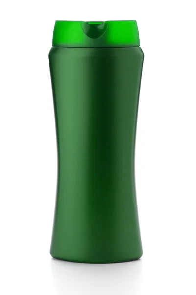 Gröna schampo flaska — Stockfoto