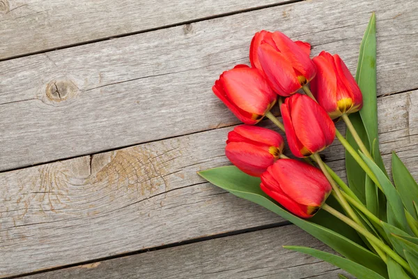 Buquê de tulipas frescas — Fotografia de Stock