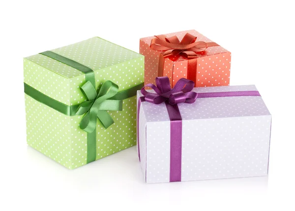 Cajas de regalo coloridas —  Fotos de Stock