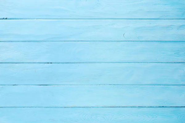 Textura Madeira Pintada Azul Parede Piso Madeira — Fotografia de Stock