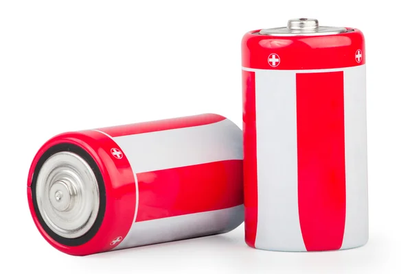 Two big batteries — Stock Photo, Image